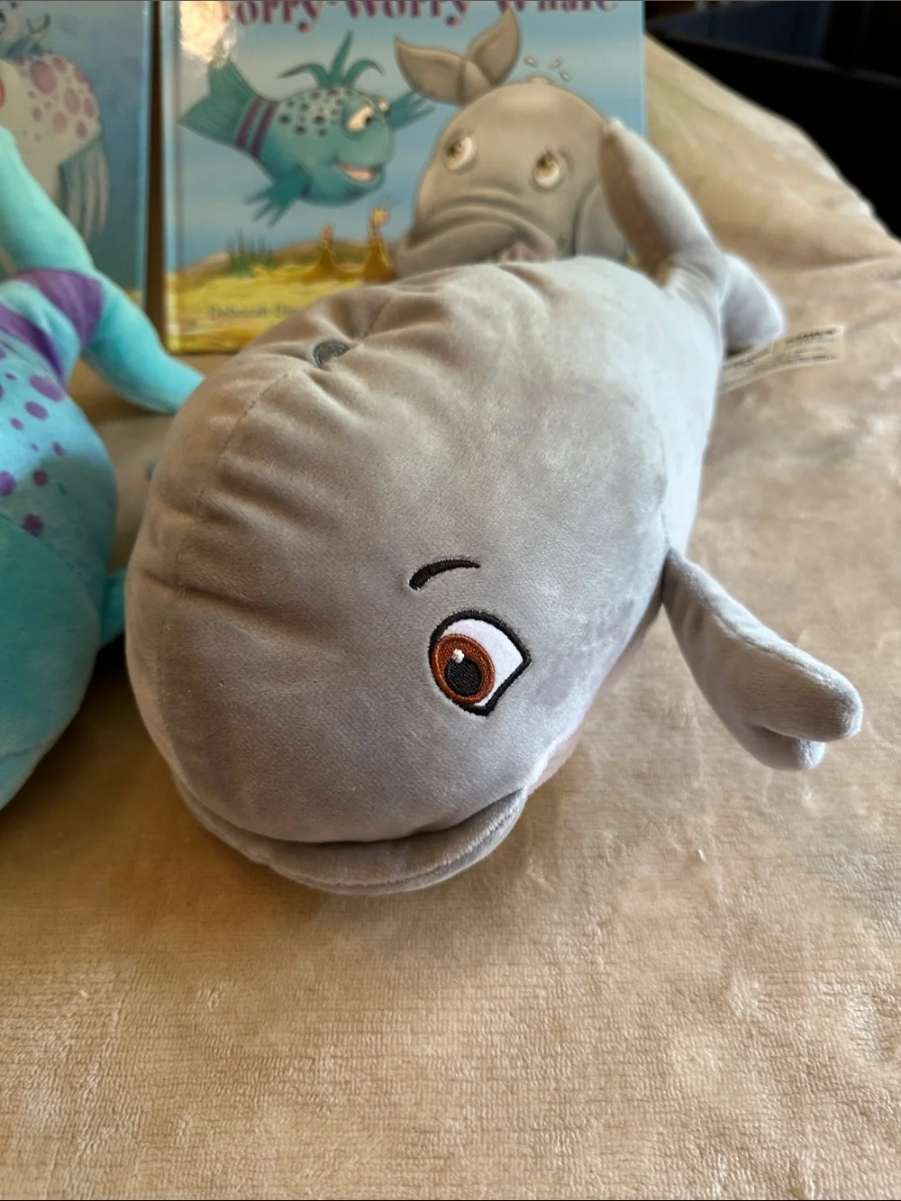 Kohl's Pout-Pout Fish Plush Set in Light Blue & Aqua